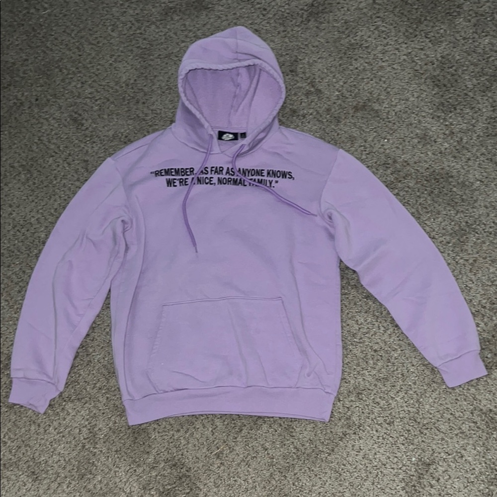Men’s Purple Simpson’s Hoodie